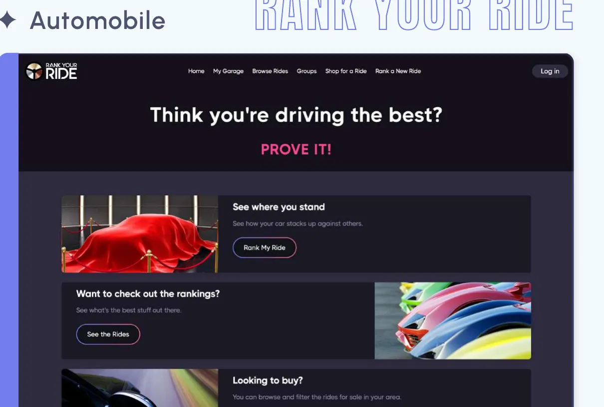 Rank Your Ride The review platform we built for rating transport