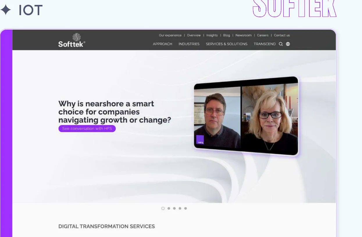 Softtek UI/UX design we delivered in Figma
