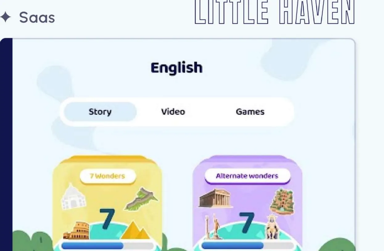 Little Haven The ad-free learning game we built for kids