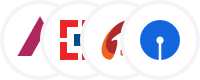 Axis Bank, HDFC Bank, ICICI Bank and SBI