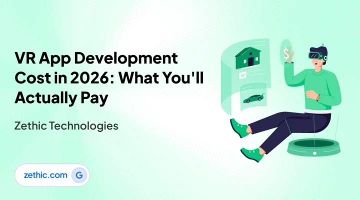VR app development cost