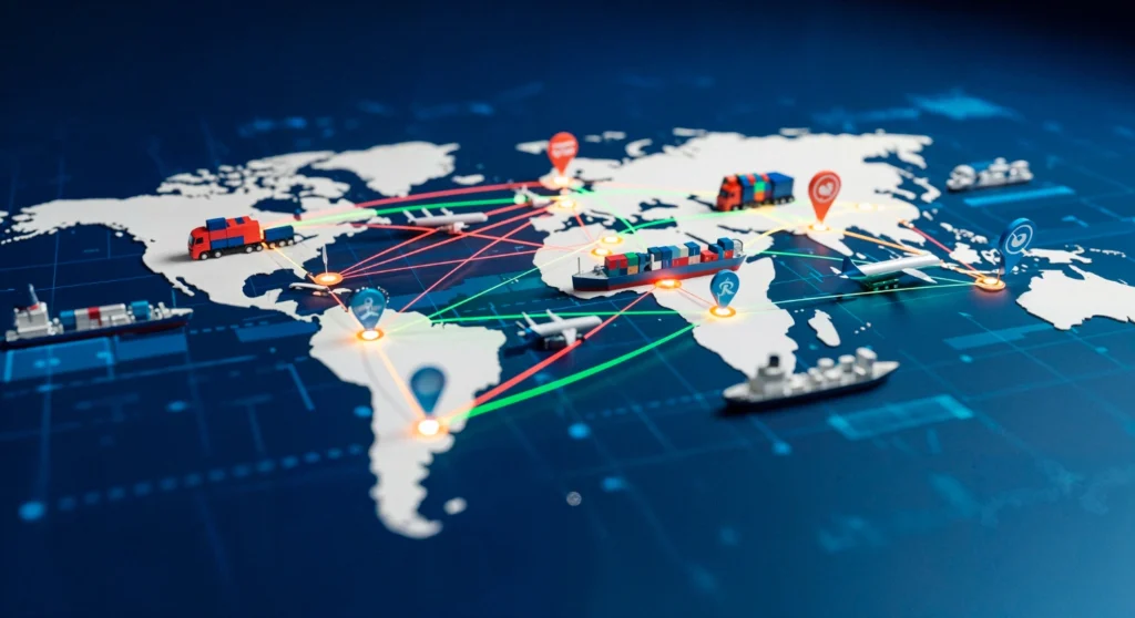 logistics app development company in Bangalore offering logistics software development services, transport software solutions, and UI UX design by Zethic Technologies