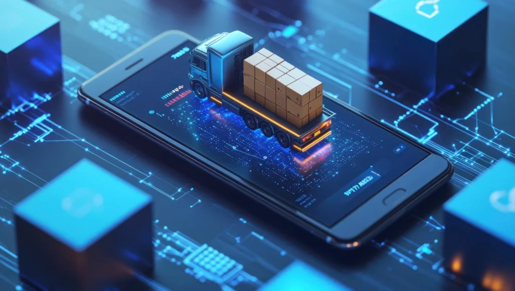 AI logistics app development company in Bangalore delivering logistics software development services, transport software solutions, and UI UX design by Zethic Technologies
