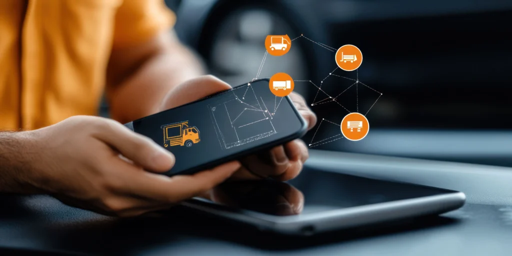 ui ux design company in Bangalore improving logistics apps with user interface design and web design in Bangalore by Zethic Technologies