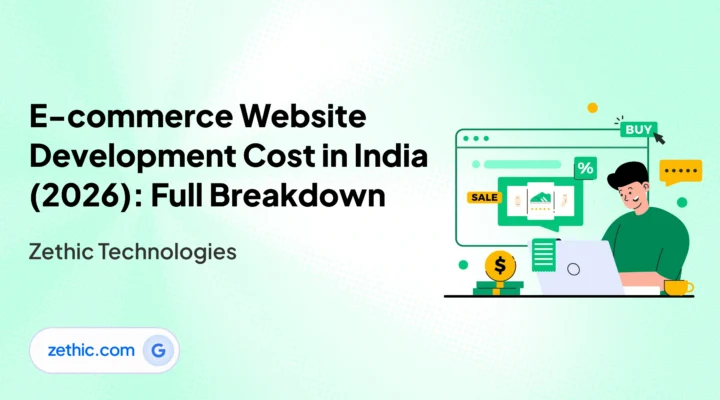 E-commerce website development cost in India
