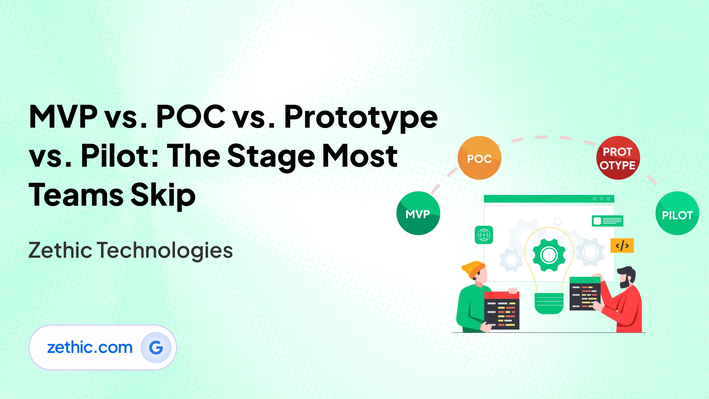 MVP vs. POC vs. Prototype