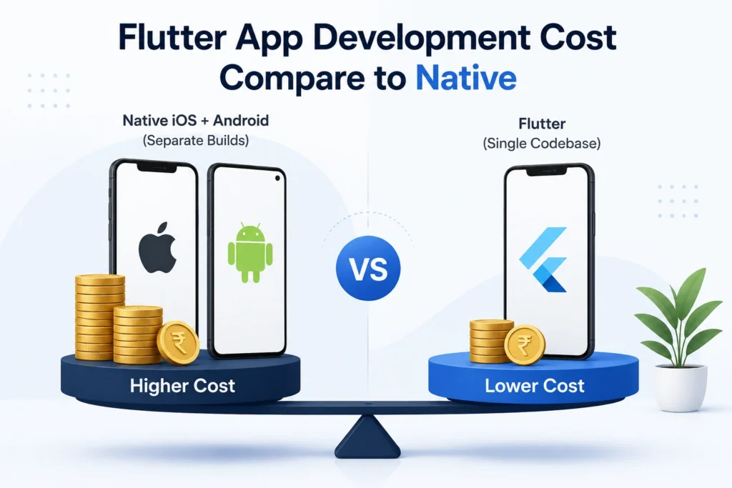 Flutter app development cost