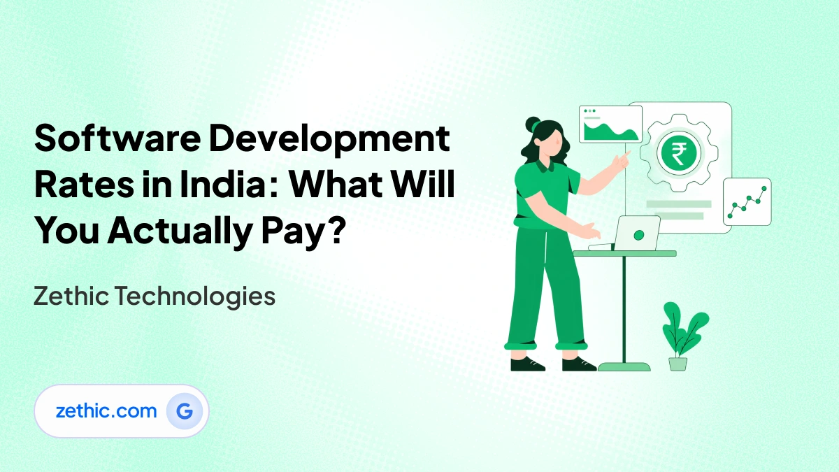 software development rates in India