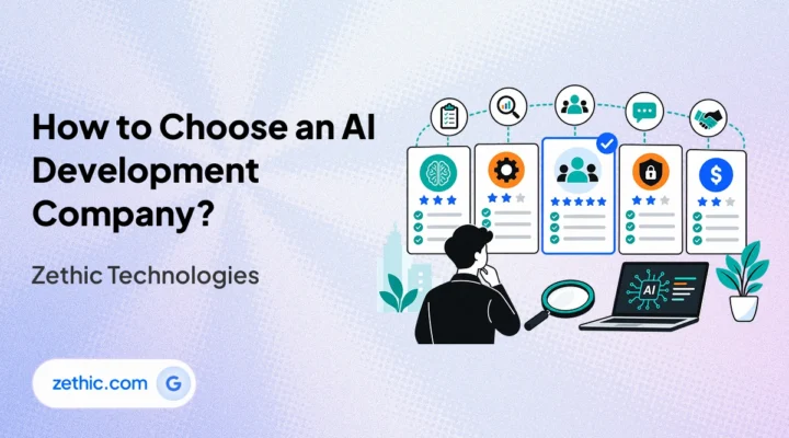 How to choose an AI development company