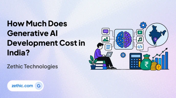 generative AI development cost in India