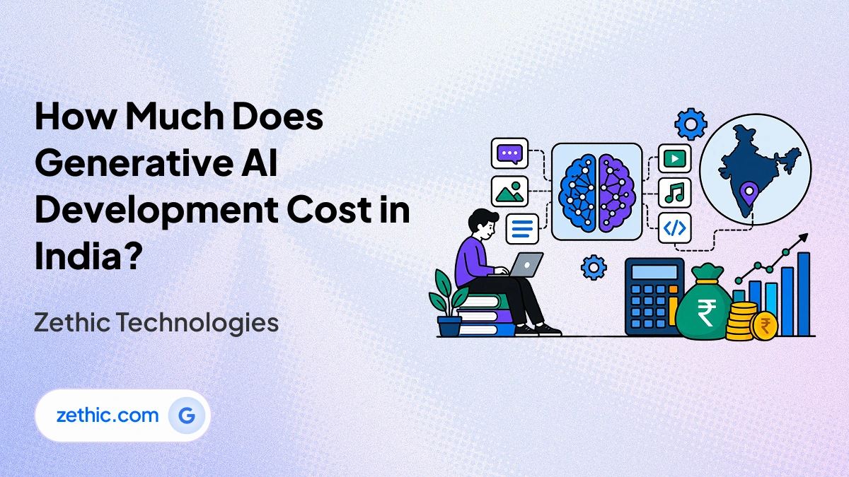 generative AI development cost in India