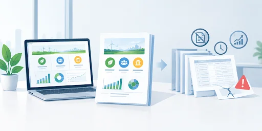 ESG report template