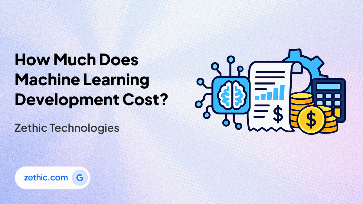 machine learning development cost