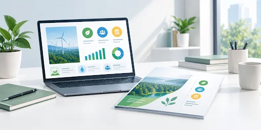 sustainability report example