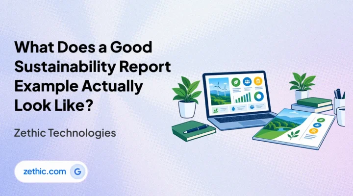 sustainability report example